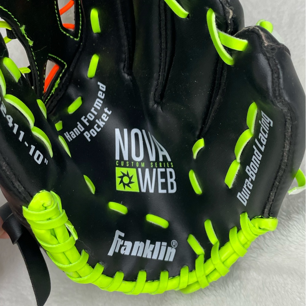 Franklin Sports 10" Nova Web Custom Series Baseball Glove,